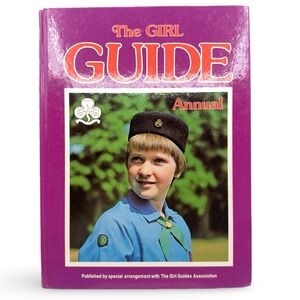 Girl Guide Annual Vintage 1970s Hardcover Collectible Scouting Canada UK Purple